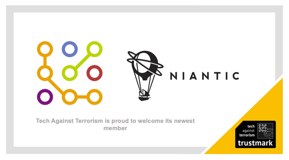 Announcing Tech Against Terrorism's Newest Member: Niantic